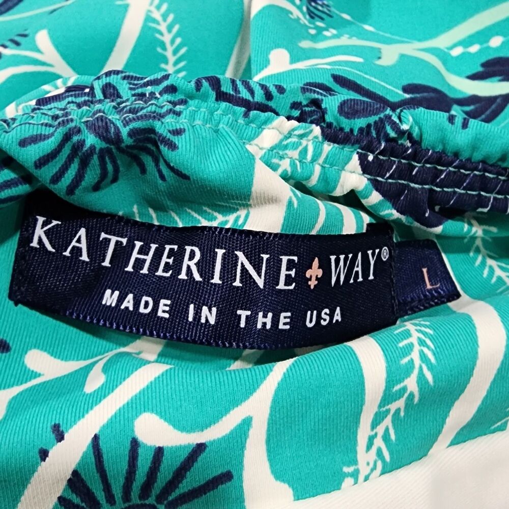 Katherine Way Skort Jellyfish Green/Blue Multicolor Golf Women's Size Large - Picture 7 of 8